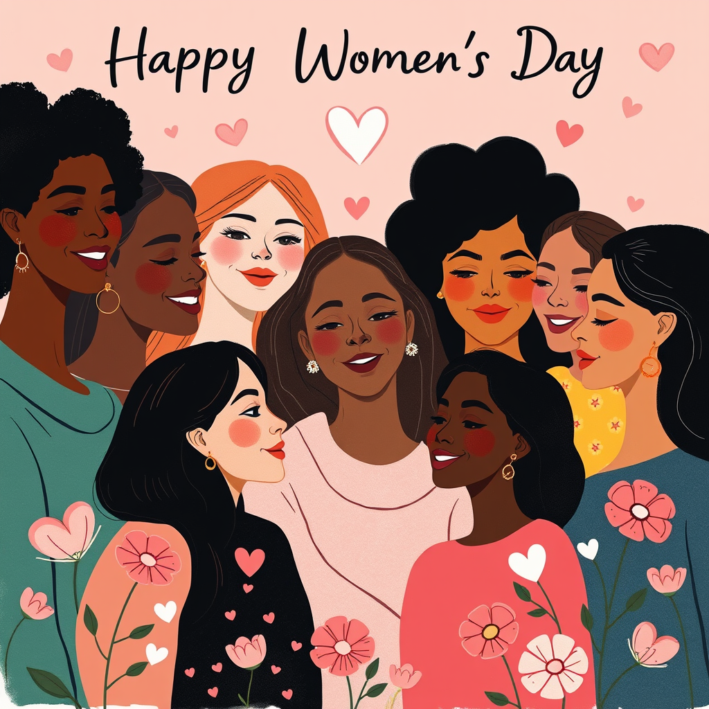 Ilustracion por el Dia Internacional de la Mujer 8M